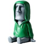 スマホスタンド モアイ スマホホルダー 卓上 タブレット(グレー)