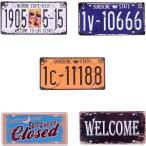  номерная табличка America смешанные товары античный metal plate интерьер 5 шт. комплект B( 5 шт. комплект (B))