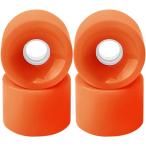  скейтборд для soft Wheel 4 шт. комплект колесо твердость 78A( orange )