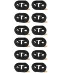 [ сменный товар ] muffler вешалка крепление кольцо подвешивание резина усиленный muffler кольцо 12mm( чёрный черный 12 шт )