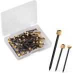 SPEEDWOX 60 шт. входит латунь гвоздь круг голова орнамент крюк для оборудование орнамент для (3 вид )