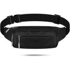  поясная сумка сумка мужской & женский небольшая сумочка настройка возможность (Black)