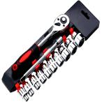 ソケットレンチセット ラチェットハンドル 六角ソケット 10PC 車両整備 修理 自動車 バイク( 10.00mm 3/8インチ)