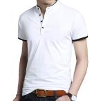  Captain * Kei casual частота цвет рубашка короткий рукав мужской ( белый, 2XL)