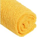  новорожденный младенец вязаный хлопок эластичный soft . ощущение . посылка одеяло 45x155cm ( лимон, 45x155cm)