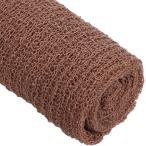  новорожденный младенец вязаный хлопок эластичный soft . ощущение . посылка одеяло 45x155cm( Brown, 45x155cm)