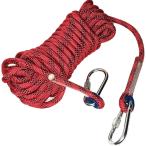  диаметр 12mm многоцелевой трос кемпинг уличный переезд багаж. грузоподъемность вверх предотвращение бедствий инструмент автомобиль тяга лодка и т.п. ( красный, 10m)
