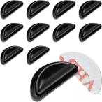  очки очки нос накладка нос накладка смещение .. предотвращение 12 комплект ( черный, толщина 3.5 x высота 14.6x ширина 6.4(mm))