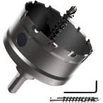 【互換品】現役電気工事士・大工推薦＆監修超硬 ステンレス ホールソー 穴あけ 電動ドリル ホルソー ホールカッター (75mm)