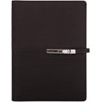 システム手帳 ビジネス メモ帳 会議 カバー レディース A5 6穴( コーヒー)