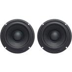 W-LINE WWF-100 4Ω шерсть Blend кукуруза сабвуфер 30w / 10cm сабвуфер единица ( чёрный, пара )