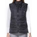 電熱ベストレディース 5種類の安全認証 日本製炭素繊維 USB バッテリー?電 温度調整可能 洗濯可 防寒対策(ベスト-女,  M-女)