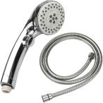 [ сменный товар ]AINetJP душ шланг имеется душевой распылитель 5 -ступенчатый водяное давление настройка возможность останавливаться вода кнопка легко устанавливается международный универсальный стандарт G1/2