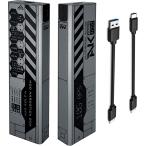 M.2 SSD ケース Type-C to NGFF USB3.1 Gen2 10gbps(Silver, 102x28x12 mm)