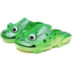 レディース カエル サンダル スリッパ アジアン雑貨 バリ島 かわいい リアル かえる アオガエル 23 5cm 23 5 Cm イメキャラブック