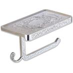  под старину туалет to бумага держатель полка имеется . способ европейский style модный ( серебряный )