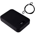  dial тип портативный сейф Mini хранение box специальный тросик есть черный private блокировка предотвращение преступления место хранения для бытового использования отель ( черный )