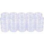 30 шт. комплект 10ml небольшое количество . круг кейс бисер косметика Nailparts место хранения заполняющий контейнер ( 1-3.75x2cm, 30 шт (x 1))