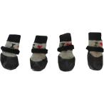  собака для носки носки предотвращение скольжения текстильная застёжка имеется 4 шт. комплект ( черный, L)