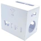 ルーター 電源タップ ケーブル 収納 ボックス 整理 整頓 Wi-Fi 中(Wi-Fi　中)