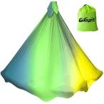 gig Anne to aerial йога специальный 5mx2.8m гамак одиночный пустой средний йога . -слойный сила тренировка обвес внутренний товар ( lime лимон )