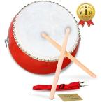 [Yahoo! ranking 1 rank go in .] futoshi hand drum toy party goods Kids futoshi hand drum shoulder ..himo chopsticks set futoshi hand drum practice .. Event 