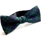  сделано в Японии tartan проверка можно выбрать 3 цвет желтохвост салфетка хлопок бабочка галстук ( черный часы )