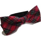  сделано в Японии tartan проверка можно выбрать 3 цвет желтохвост салфетка хлопок бабочка галстук ( красный )