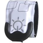  талон a-ru бег свет заряжающийся ходьба свет LED браслет-фиксатор для рукавов светится вечер USB легкий ( белый )