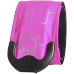  талон a-ru бег свет заряжающийся ходьба свет LED браслет-фиксатор для рукавов светится вечер USB легкий ( розовый )