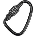  альпинизм шлем держатель блокировка имеется кодовый замок мотоцикл ключ противоугонное kalabina( черный )