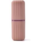  зуб футляр для кисточки переносной стакан имеется электрический зубная щетка мобильный зубная щетка зубная щетка сумка розовый ( розовый )