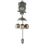  дверь bell под старину . сова звонковое устройство дверной звонок фэн-шуй товары .. предмет ( bronze цвет зеленый камень есть bell 1 шт, 25cm)