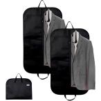  костюм покрытие костюм покрытие одежда покрытие европейская одежда покрытие пальто покрытие перевозка нетканый материал сумка для одежды . одежда ( черный _2 шт. комплект )