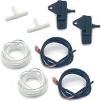 【互換品】 汎用 ブースト計 センサー ターボ ユニット 補修 交換 修理用 エンジン メーター 電子式 過給 圧力 改造(2セット)
