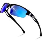 GLOFIN поляризованный свет солнцезащитные очки спортивные солнцезащитные очки мужской супер-легкий рыбалка Golf . использование не по назначению Drive бег UV cut ( голубой )