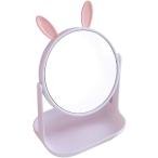  косметика зеркало настольный симпатичный животное зеркало подставка симпатичный модный интерьер девочка (. уголок - белый, 16x12x25cm)