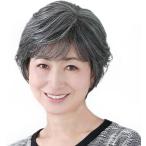 フルウィッグ レディース 中高年 ショート ボブ 自然 かつら ミディアム エアリー カール 軽量(ダークグレー)