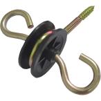  забор под напряжением торцевая дверь руль якорь крюк торцевая дверь end электро- . фигурная скобка a013( черный, 10 шт )