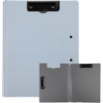  жнец -A4 складывающийся пополам буфер обмена A5 файл папка двусторонний незначительный тонкий ширина двойной зажим офисная работа сопутствующие товары ( серый (1 листов входит ))