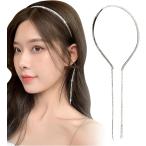  лента-ободок стразы кисточка серьги способ серьги способ блестящий biju-(2 полосный )