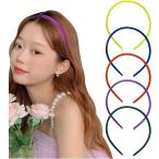  лента-ободок маленький . атлас ... Корея можно выбрать комплект .... глянец чувство костюм (E комплект ( желтый лиловый голубой красный зеленый ))