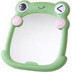  зеркало настольный лягушка симпатичный косметика зеркало teks подставка орнамент ... макияж макияж ( зеленый, 18.5x17x3cm)