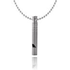  титановый свисток каждый день держать ... супер-легкий 3g срочный предотвращение бедствий для дудка предотвращение бедствий дудка опасно предотвращение первая помощь дудка альпинизм уличный колье type ( серебряный )