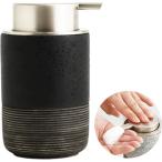  мыло для рук диспенсер заполняющий бутылка керамика японский стиль стиль Kawai i кухня уборная ванна место ( черный, Medium)