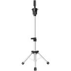 ウィッグスタンド スタンドクランプ マネキンヘッド 36.8〜55.8cm シルバー(シルバー)