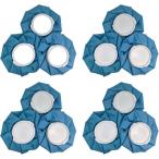  лёд сумка 3 шт. комплект глазурь лед. . спорт повышение температуры . средний . меры охлаждающий товары прохладный down (12 шт. комплект (6 дюймовый голубой ))