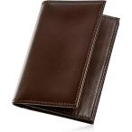  футляр для визитных карточек мужской натуральная кожа легкий в использовании глубина широкий местного производства Kobe корова ... кожа ( Brown )