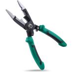  электроработы для плоскогубцы 6in1 многофункциональный плоскогубцы кабель -тактный риппер кусачки bo дракон to cut точный обжимные клещи ( зеленый )