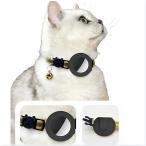  кошка gps ошейник AirTag покрытие AirTag для кейс домашнее животное .. предотвращение силикон защитный корпус ( черный )